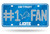 Detroit Lions License Plate #1 Fan