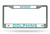 Miami Dolphins License Plate Frame Chrome Alternate