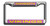 Minnesota Vikings License Plate Frame Laser Cut Chrome