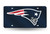 New England Patriots License Plate Laser Cut Navy