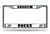 Anaheim Ducks License Plate Frame Chrome