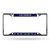 Columbus Blue Jackets License Plate Frame Chrome EZ View