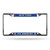New York Islanders License Plate Frame Chrome EZ View