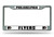 Philadelphia Flyers License Plate Frame Chrome