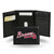 Atlanta Braves Wallet Trifold Leather Embroidered Alternate Design Special Order