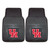 University of Houston - Houston Cougars 2-pc Vinyl Car Mat Set Interlocking UH Primary Logo Black