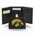 Iowa Hawkeyes Wallet Trifold Leather Embroidered