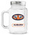 Auburn Tigers Mason Jar Glass With Lid