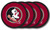 Florida State Seminoles Coaster Set - 4 Pack