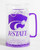 Kansas State Wildcats Crystal Freezer Mug - Monster Size