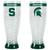 Michigan State Spartans Crystal Pilsner Glass