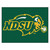 North Dakota State University - North Dakota State Bison All-Star Mat "NDSU & Bison" Logo Green