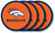 Denver Broncos Coaster 4 Pack Set