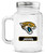 Jacksonville Jaguars Mason Jar Glass With Lid