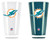 Miami Dolphins Tumblers - Set of 2 (20 oz)