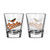 Baltimore Orioles Shot Glass - 2 Pack Satin Etch