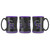 Colorado Rockies Coffee Mug 14oz Sculpted Relief Alternate Design