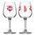 Minnesota Twins Glass 12oz Wine Game Day