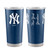 New York Yankees Travel Tumbler 20oz Ultra Navy