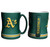 Oakland Athletics Coffee Mug - 14oz Sculpted Relief