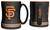 San Francisco Giants Coffee Mug - 14oz Sculpted Relief - Black