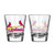 St. Louis Cardinals Shot Glass Satin Etch Style 2 Pack