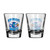 Charlotte Hornets Shot Glass - 2 Pack Satin Etch