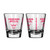 Chicago Bulls Shot Glass - 2 Pack Clear