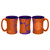Clemson Tigers Coffee Mug 14oz Mocha Style