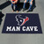 Houston Texans Man Cave UltiMat Texans Primary Logo Navy