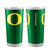 Oregon Ducks Travel Tumbler 20oz Ultra Green