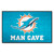 Miami Dolphins Man Cave Starter Dolphin Primary Logo Aqua