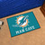 Miami Dolphins Man Cave Starter Dolphin Primary Logo Aqua