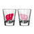 Wisconsin Badgers Shot Glass - 2 Pack Satin Etch