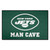 New York Jets Man Cave Starter Oval Jets Primary Logo Green