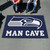 Seattle Seahawks Man Cave UltiMat Seahawk Primary Logo Blue