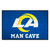 Los Angeles Rams Man Cave Starter "Ram" Logo Navy