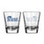 New England Patriots Shot Glass - 2 Pack Satin Etch