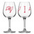 Tampa Bay Buccaneers Glass 12oz Wine Game Day