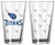 Tennessee Titans Satin Etch Pint Glass Set