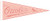 Baltimore Orioles Pennant - Pink