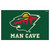 NHL - Minnesota Wild Man Cave UltiMat 59.5"x94.5"