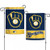 Milwaukee Brewers Flag 12x18 Garden Style 2 Sided