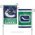 Vancouver Canucks Flag 12x18 Garden Style 2 Sided