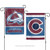 Colorado Avalanche Flag 12x18 Garden Style 2 Sided