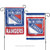 New York Rangers Flag 12x18 Garden Style 2 Sided