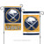 Buffalo Sabres Flag 12x18 Garden Style 2 Sided
