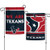 Houston Texans Flag 12x18 Garden Style 2 Sided Slogan Design