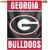 Georgia Bulldogs Banner 27x37 Vertical Retro