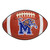 University of Memphis - Memphis Tigers Football Mat M Tiger Primary Logo Brown